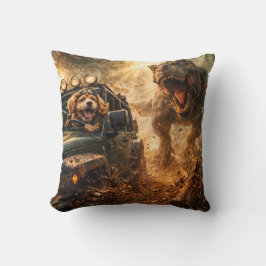 Funny Cockapoo Gift | Action Dog Cushion クッション