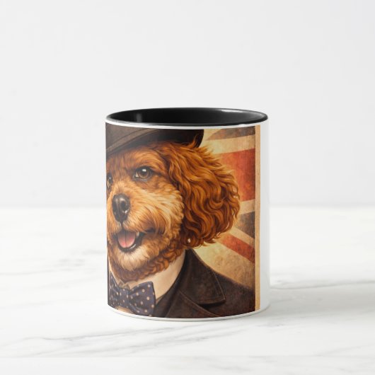 Funny Cockapoo Gift Lover Mug マグカップ (中央)