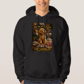 Funny Cockapoo Hoodie | cockapoo gift パーカ (正面)