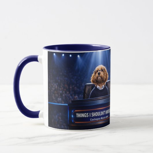 Funny Cockapoo Mug | My Cockapoo Ate It Gift  マグカップ (左)