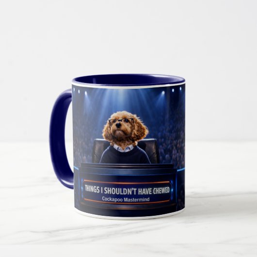 Funny Cockapoo Mug | My Cockapoo Ate It Gift マグカップ (正面左)