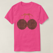 Funny Coconut Summer Coconuts Bra Funny Halloween  Tシャツ (デザイン正面)
