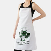 Funny Coder Apron — I Cook Like I Code エプロン (インサイチュ)