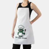 Funny Coder Apron — sudo make dinner エプロン (インサイチュ)