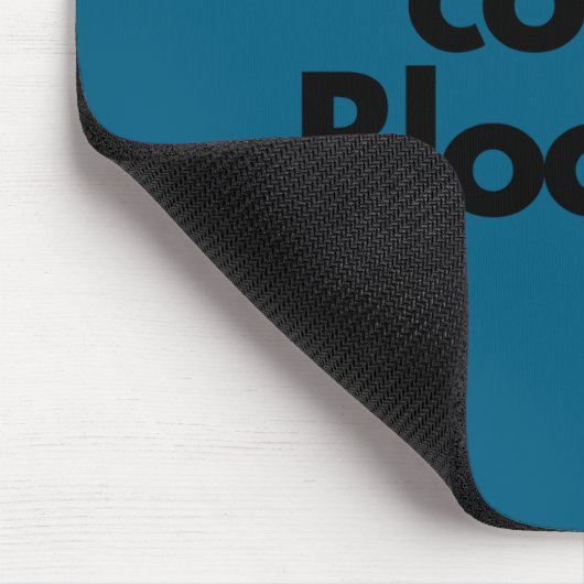 Funny Coder Computer Programmer マウスパッド (コーナー)