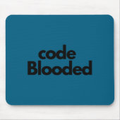 Funny Coder Computer Programmer マウスパッド (正面)