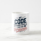 Funny Coding Quote AI Programmer Design コーヒーマグカップ (中央)