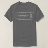 Funny Coffee Coding Programmer Java Developer  Tシャツ (デザイン正面)