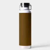 Funny Coffee Lover Stainless Steel Bottle ウォーターボトル (背面)