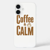 Funny Coffee Lover's Zen Quote Case-Mate iPhoneケース (裏面)