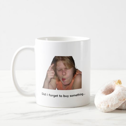Funny Coffee Meme Mug コーヒーマグカップ (ドーナツ)