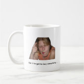 Funny Coffee Meme Mug コーヒーマグカップ (左)