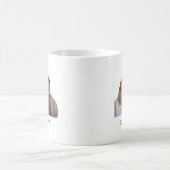 Funny Coffee Meme Mug – Coffee First. Chaos Later コーヒーマグカップ (中央)