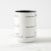 funny coffee mug マグカップ (中央)