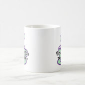 Funny Coffee Mug First Coffee Then Reality コーヒーマグカップ (中央)