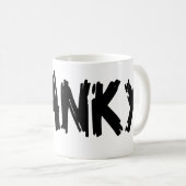 Funny coffee mug gift for CRANKY people コーヒーマグカップ (正面右)