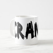 Funny coffee mug gift for CRANKY people コーヒーマグカップ (正面左)