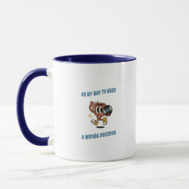 Funny Coffee Mug – Retro Aesthetic Quote Cup マグカップ