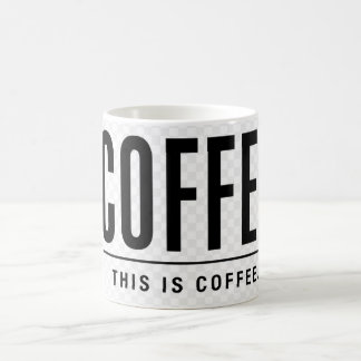 Funny Coffee Mug | This Is Coffee | Sarcastic コーヒーマグカップ