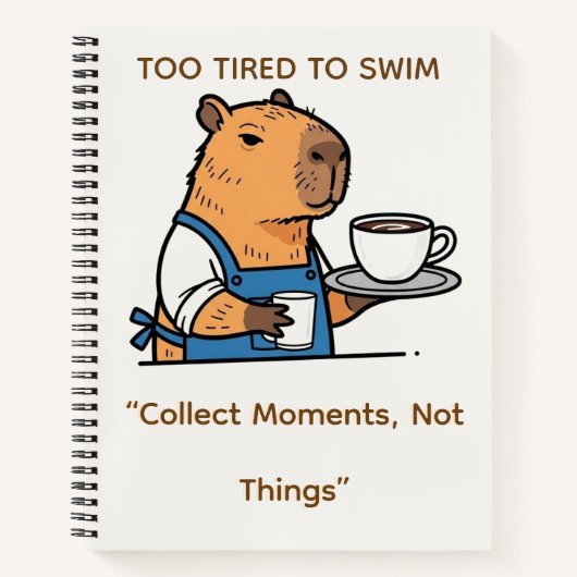 Funny Coffee Notes Book ノートブック (正面)