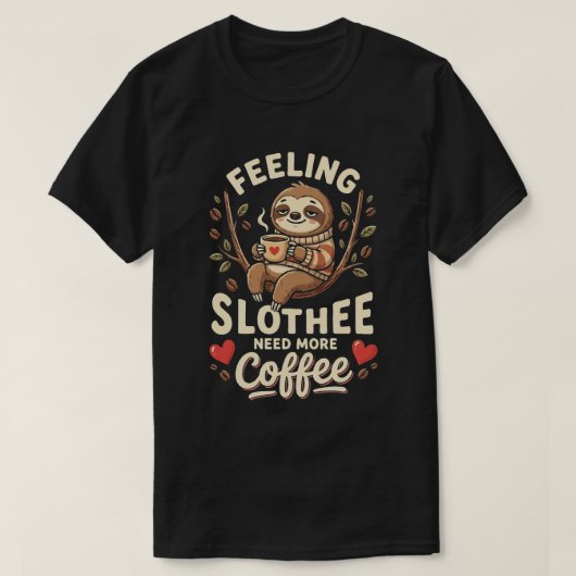 Funny Coffee Quote A Day Without Coffee I Have No  Tシャツ (デザイン正面)