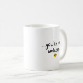 Funny Coffee Quote | Sarcastic Gift Idea | Minimal コーヒーマグカップ (正面右)