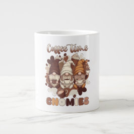 Funny Coffee Time Cup for Coffee Lovers, Friends ジャンボコーヒーマグカップ