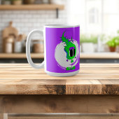 Funny, Colorful, Quirky, Cartoon Character コーヒーマグカップ