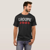 Funny Concert Rock N Roll Lover Groupie Men Women Tシャツ (正面フル)