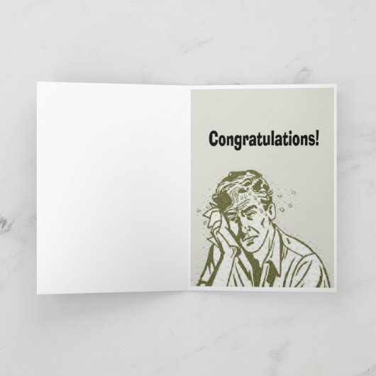 funny congratulations on achievement カード (内部)