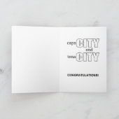 funny congratulations to graduate カード (内部)