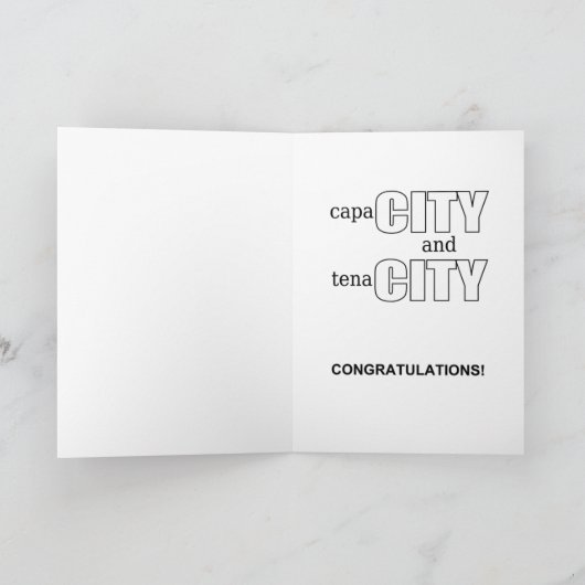 funny congratulations to graduate カード (内部)