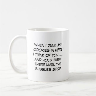 Funny Cookie Dunk Mug | Editable Text コーヒーマグカップ