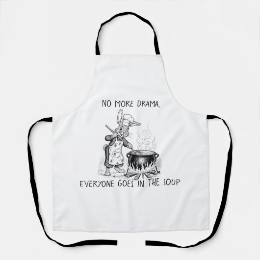 Funny Cooking Apron for Chefs All-Over Print Apron エプロン (正面)