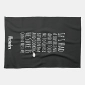 Funny Cooking Gift For Her Teenage Girl Women Chef キッチンタオル (横)