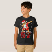 Funny Cool Dabbing Santa Hawaii 67 Meme Christmas  Tシャツ (正面フル)