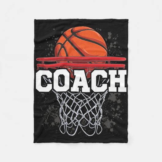 Funny Cool Sketll Coaching Designs Sketll Coach  フリースブランケット (正面)