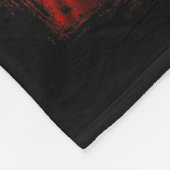 Funny Cool Sungles Cigar And Milk Santa Christmas フリースブランケット (角)