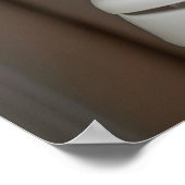 Funny Corgi Bathroom Print, Toilet Newspaper Art ポスター (角)