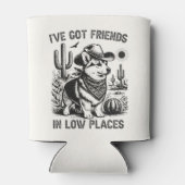 Funny Corgi Cowboy Can Cooler 缶クーラー (裏面)