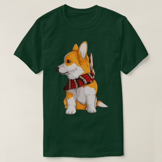 Funny Corgi Dog Lover Owner692 Tシャツ (デザイン正面)