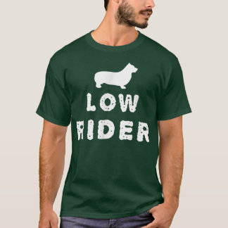 Funny Corgi Low Rider  Tシャツ