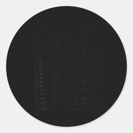 Funny Corn Nutrition Thanksgiving Costume  ラウンドシール (正面)