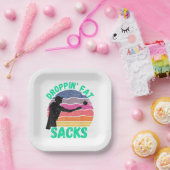 Funny Cornhole Team Cornhole Accessories  ペーパープレート (パーティー)