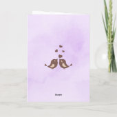 Funny Cotton Anniversary Card for Husband Pun カード (裏面)