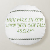 Funny Cotton Pillow ラウンドクッション (正面)