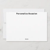 Funny Country Western Cow Ranch and Farm Style  シーズンカード (裏面)