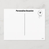 Funny Country Western Cow Ranch & Farm Style Quote シーズンポストカード (裏面)