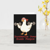 Funny Couple For Valentine’s Day Gift For Husband  カード (黄色い花)