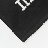 Funny Couple For Valentine’s Day Gift For Husband  フリースブランケット (角)